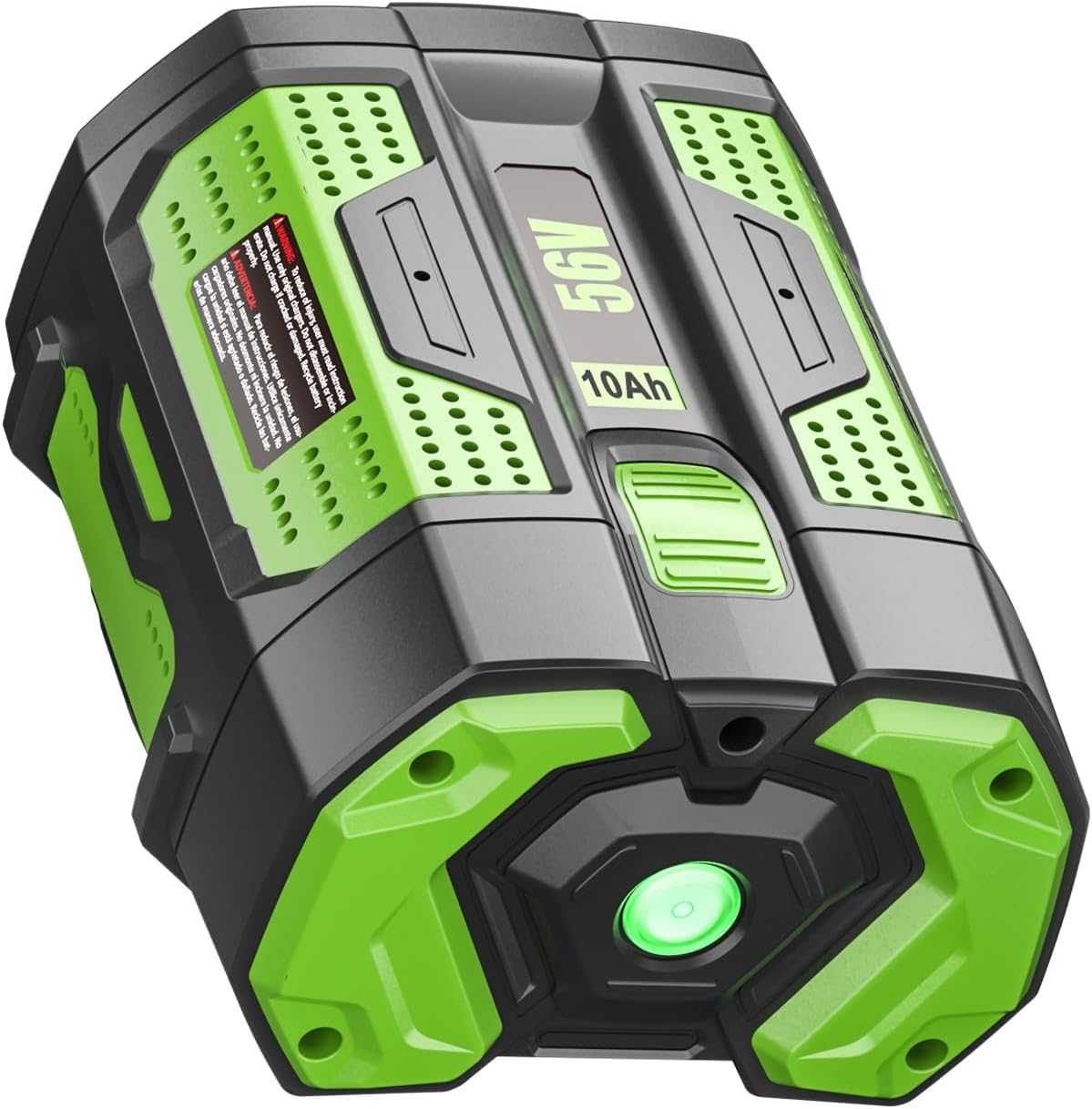 56V 10.0Ah Replacement for EGO Battery Compatible with EGO Batttery BA2800 BA4200 BA1400 Replacement Battery Compatible with EGO 56V Power Tools Lawn Mower Leaf Blower Chainsaw (Green)