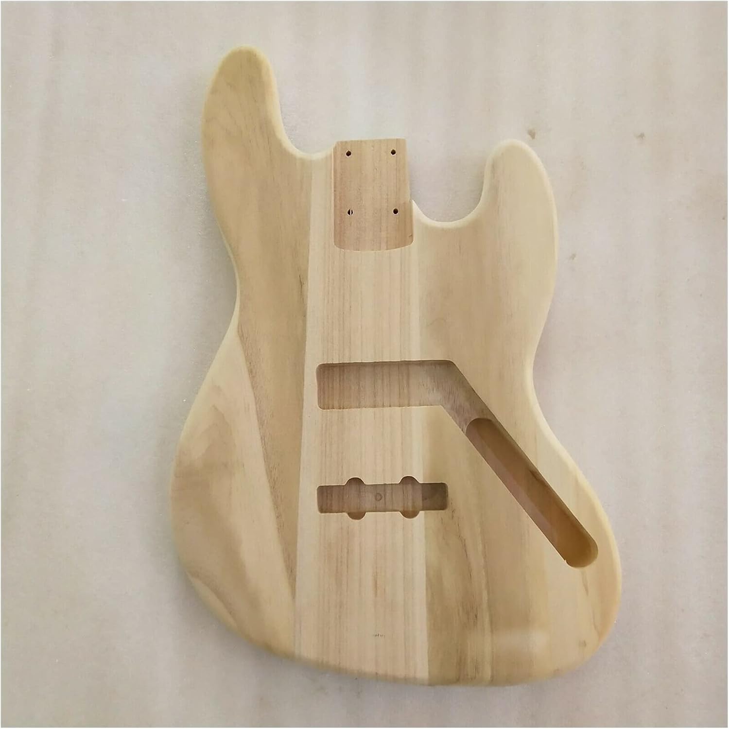 Unfinished Guitar Body Paulownia Electric Bass Guitar Body Parts Replacment Guitar DIY Accessory