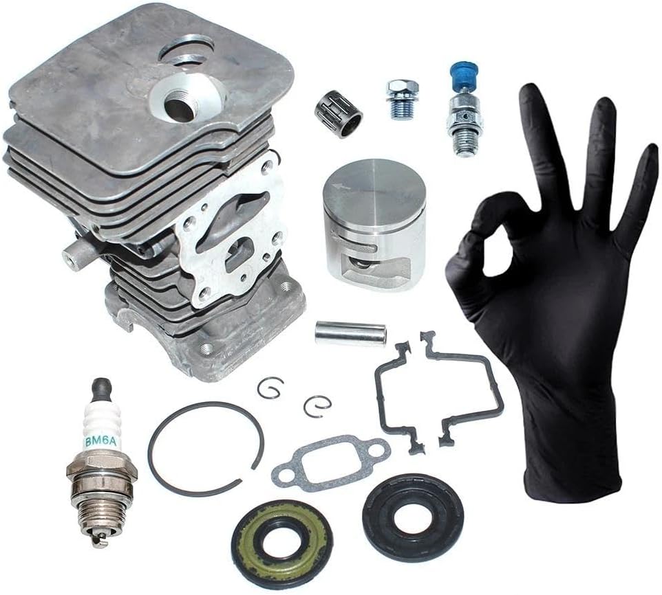 for Cylinder Piston Kit for Jonsered CS2245S CS2250S RedMax GZ500 McCulloch CS450