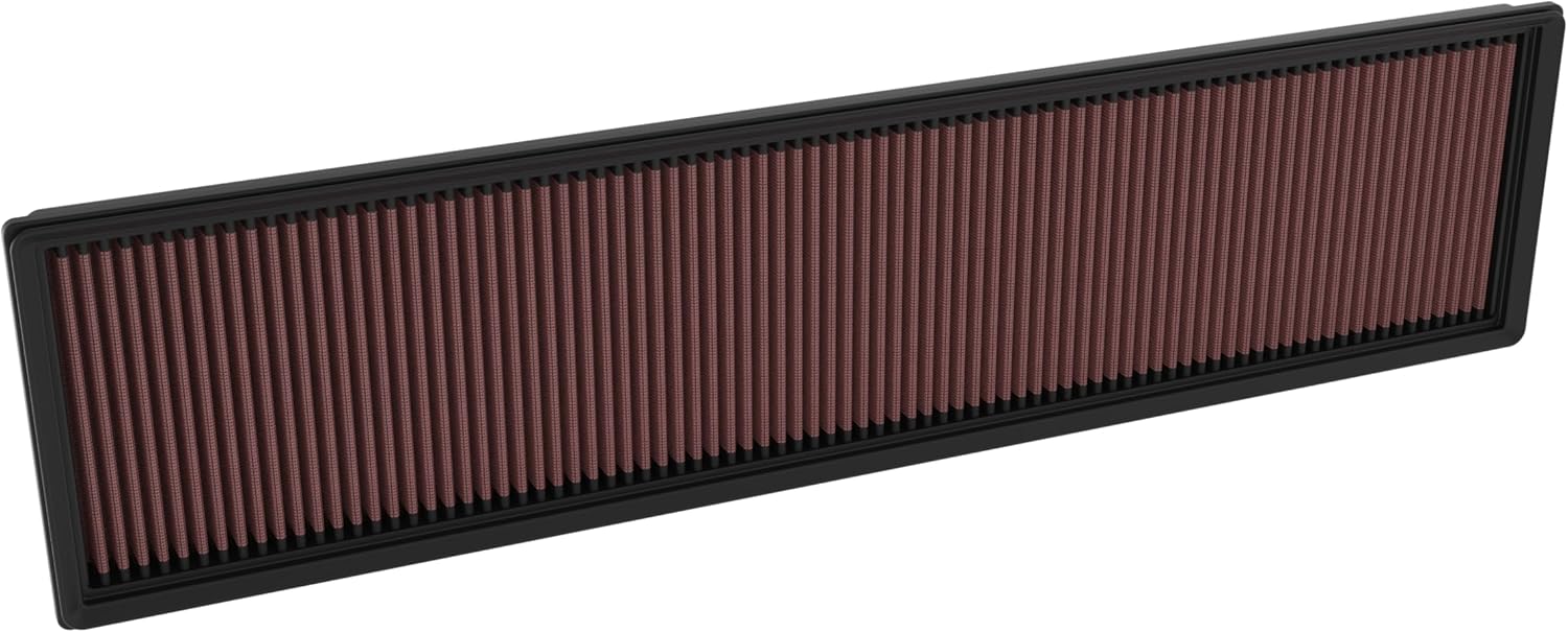 K&N Engine Air Filter: High Performance, Premium, Washable, Replacement Filter, Compatiable with 2014-2019 Porsche 911 Turbo, 33-5137