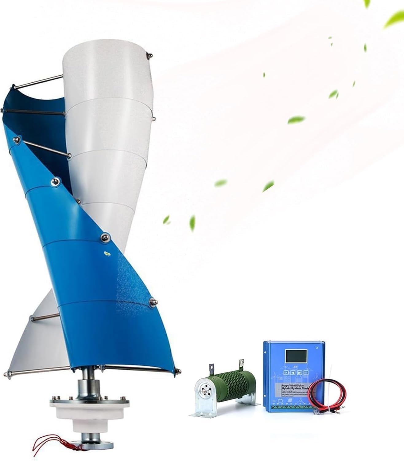 CAJUCA 3KW Wind Turbine Generator Kit Windmill Portable Wind Turbine Generator Home Use Three Phase Generator for Home