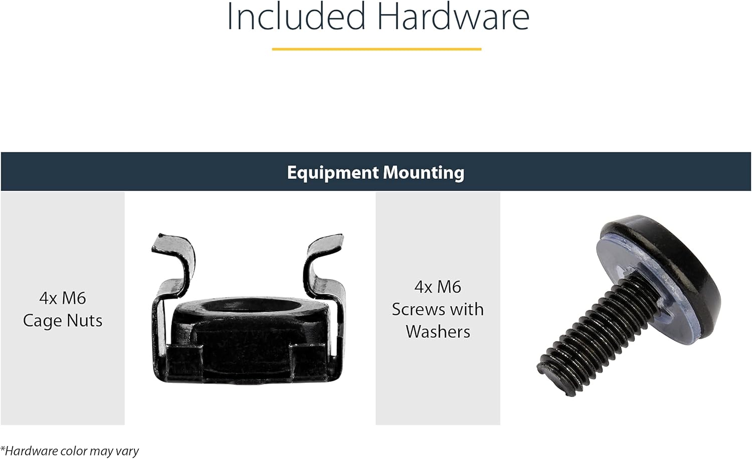 StarTech.com 2-Pack 1U Server Rack Shelf, Vented Rack Mount Cantilever Shelf, Heavy-Duty Steel, 44lb/20kg Capacity, 16