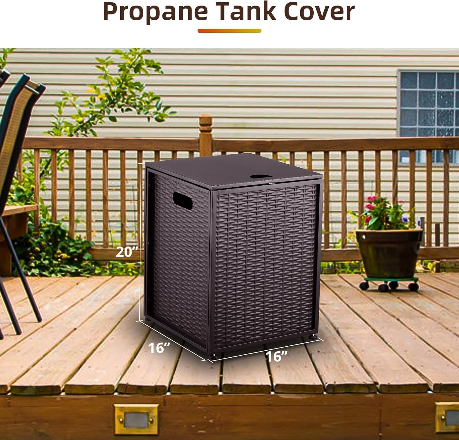 Propane Tank Cover Table - 16
