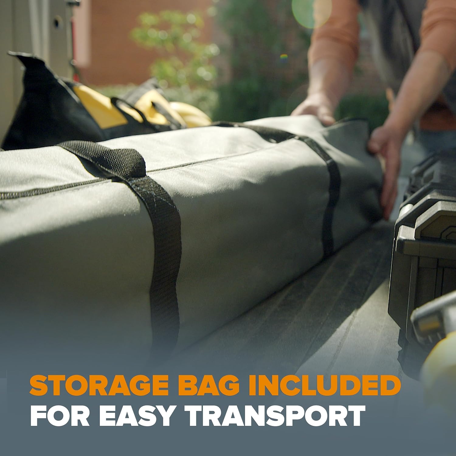 BORA Centipede Workstand CK625 30In X 24In X 48In Steel Centipede Work Support Sawhorse With Bonus Accessories