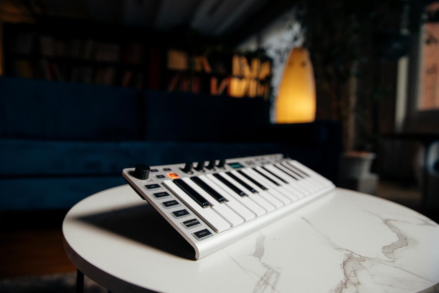 ESI Xsynth Ultra-Thin 25-Key Synthesizer with Integrated Master Keyboard and Audio/MIDI Interface