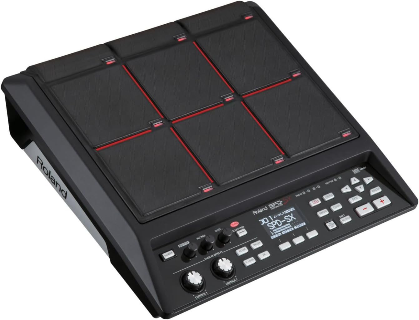 Roland Percussion Sampling Pad with 4GB Internal Memory, Black (SPD-SX)