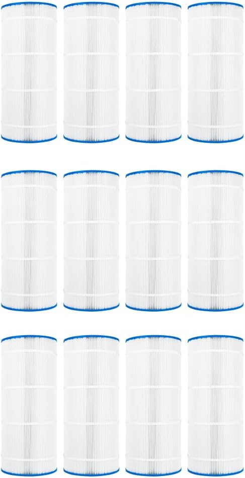 Doheny's PAP1001 Pool Spa Filter | Repl. Filters for Pentair Clean & Clear 100 | Replaces Pleatco PAP100, Unicel C-9410, Filbur FC-0686 | OD: 10 1/16”, Length: 23 5/8”, T & B Opening: 6” | 12-Pack
