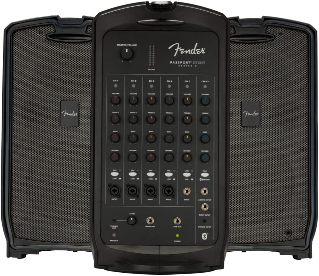 Fender Passport Event Series 2,Black, with 2-Year Warranty