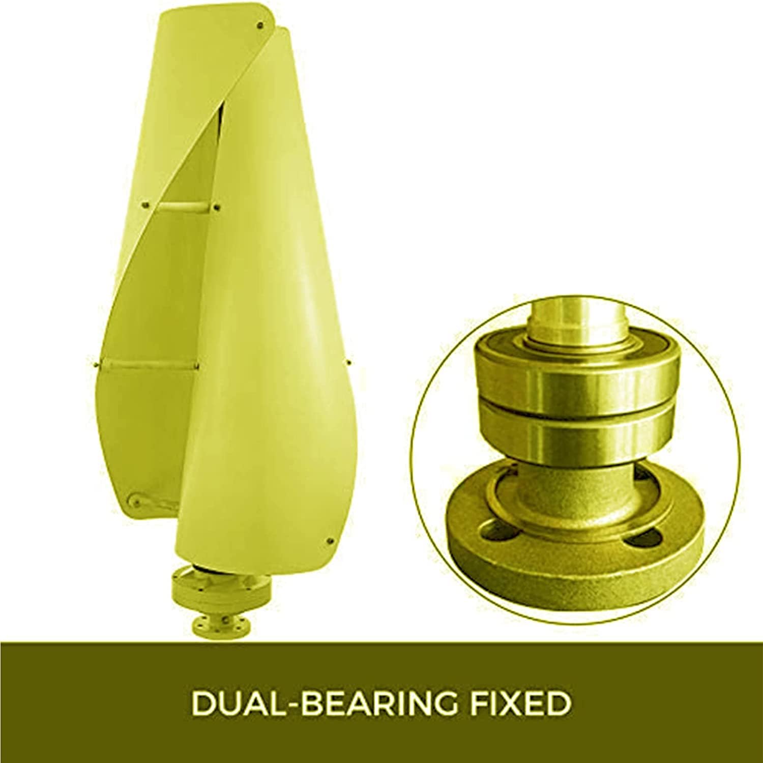 LiuSj JUnSt 8000W Vertical Axis Wind Turbines Generator,AC Wind Turbines Kit Suitable for Family, Camping, Boat Use