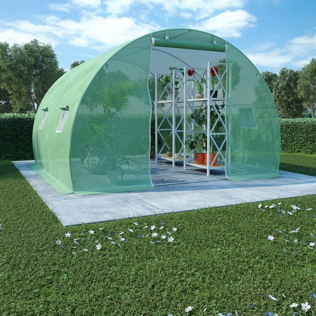 (Fast Delivery) Greenhouse Walk-in Garden Greenhouse Suitable for patios,Backyards,Gardens,Balconies Greenhouse 96.9 ft² 118.1