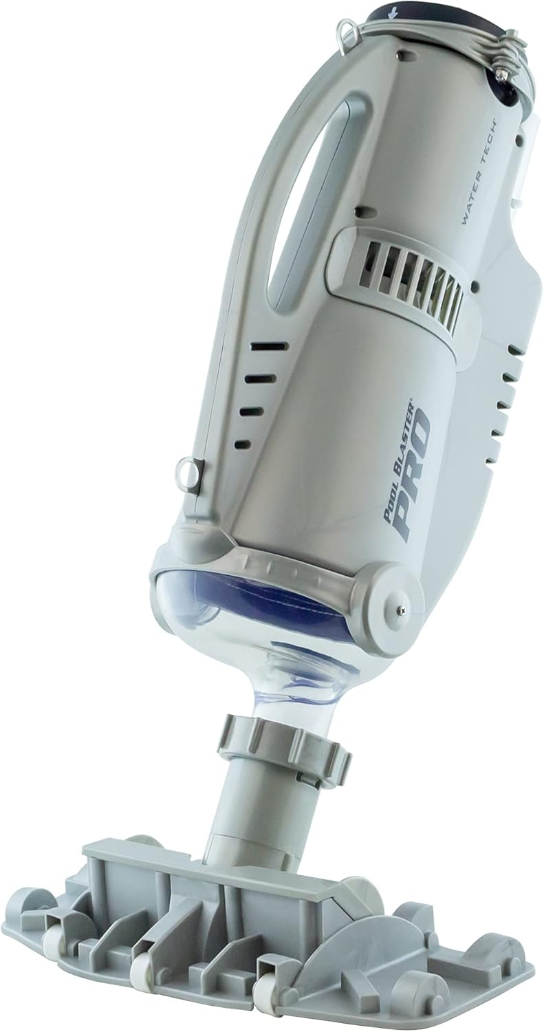POOL BLASTER Pro 1000 Cordless Commercial Pool Cleaner, Heavy Duty Power, Sealed Rechargeable Battery, Up to 2 Hour Runtime, Battery-Powered Hoseless Vacuum for Inground & Above Ground Pools