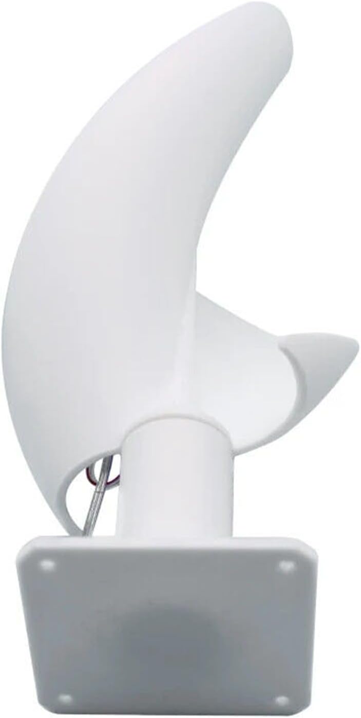 20W Micro Spiral Blade Wind Turbine Generator Model With LED Light, DIY Permanent Magnet Small Wind Turbine For Educational Display And Demonstration