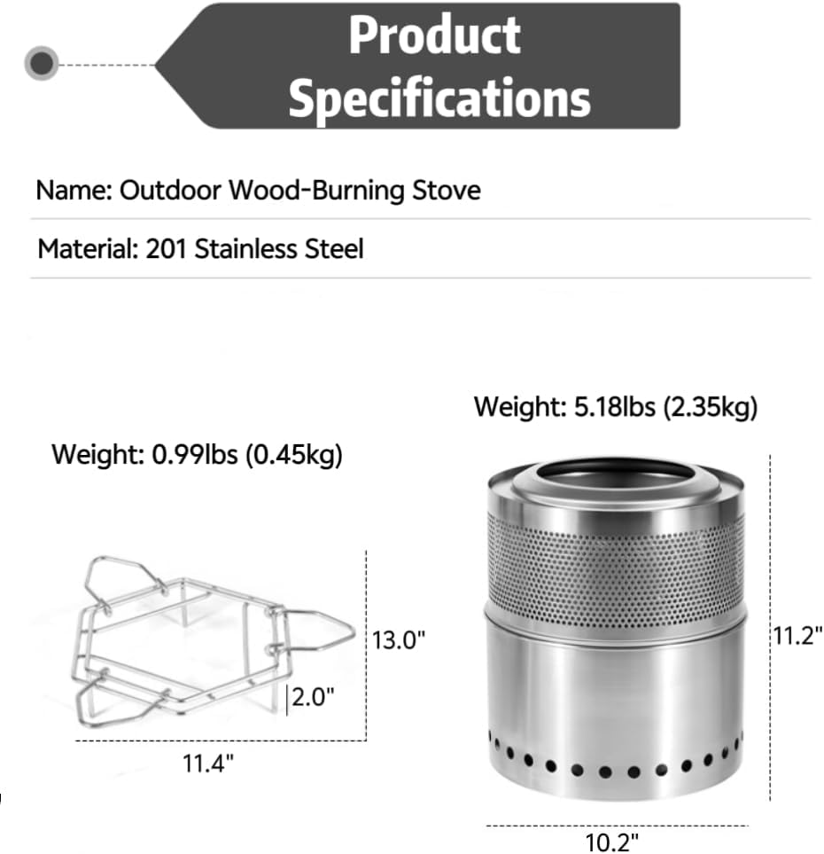Smokeless Fire Pit, 10