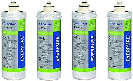 Everpure EV9634-26 2H-L Water Filter Cartridge Replacement (4-Pack)