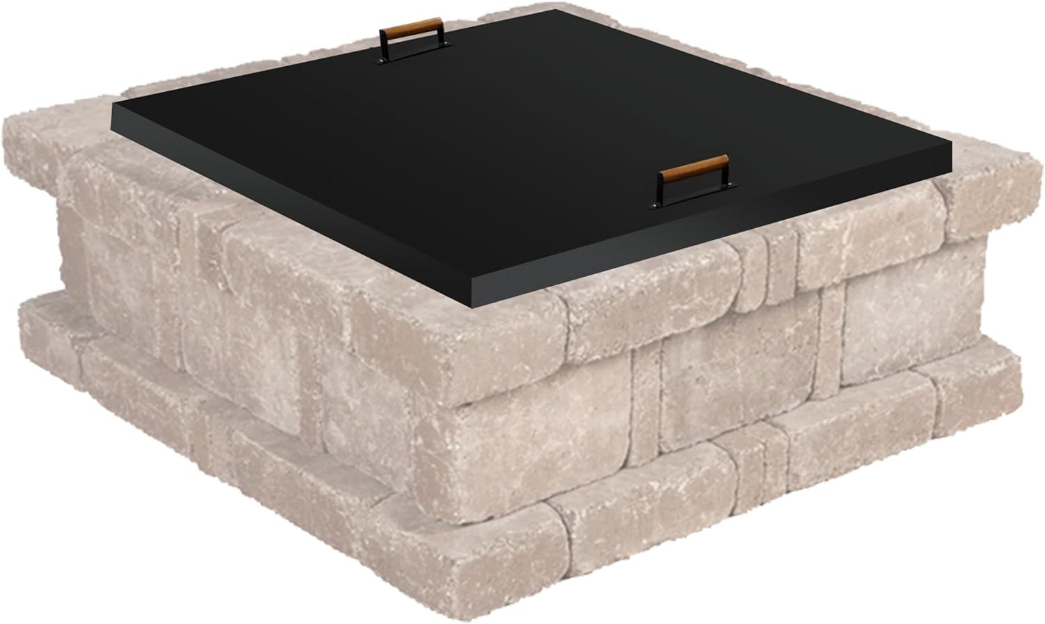 Febtech - 36 inch Square Fire Pit Lid Fit for 34