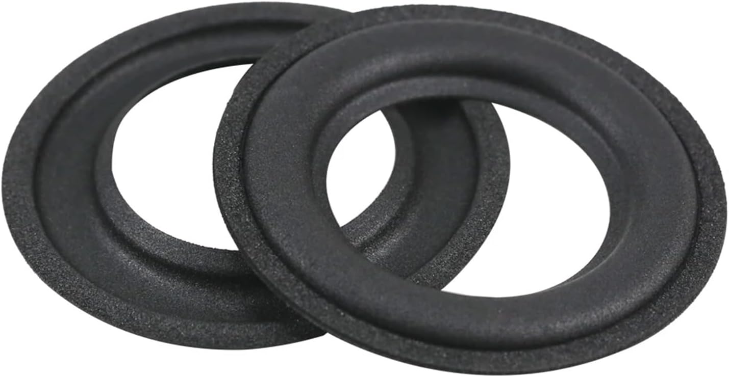 3 INCH 86mm for GO Play Woofer Speaker Foam Repair Surround Suspension Speaker Accessories Sponge Ring DIY 2PCS(86mm Foam Surround)