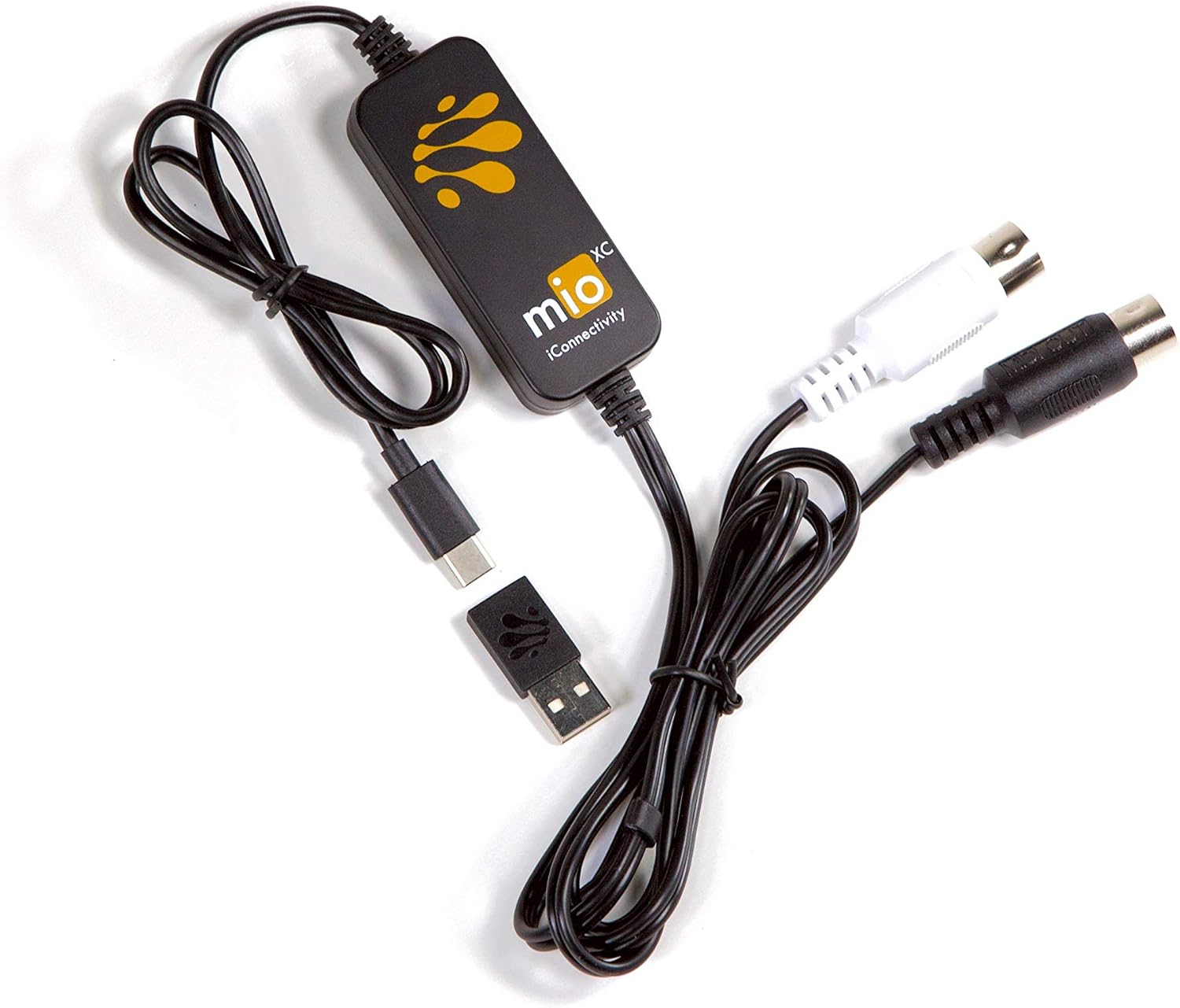 iConnectivity mioXC MIDI Interface and Roland 10ft MIDI Cable Bundle