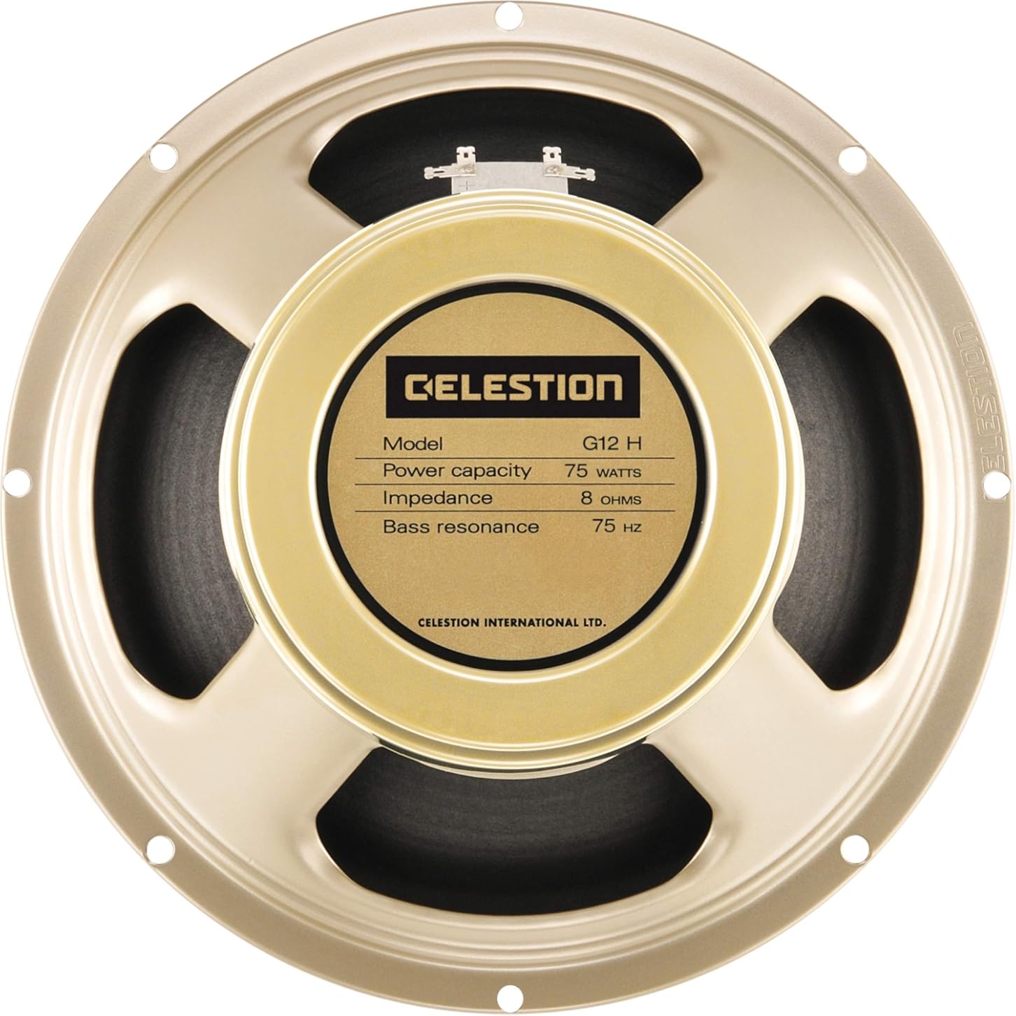 CELESTION T5891 G12H-75 Creamback 12 inch 75-watt Replacement Guitar Speaker - 16 Ohm