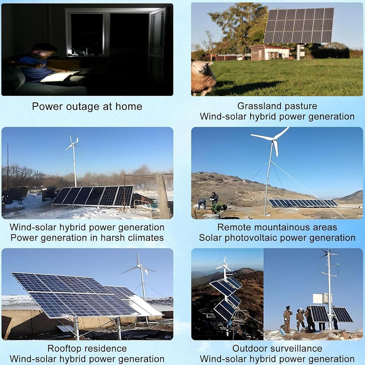 Wind Solar Hybrid Charge Controller,Hybrid Charge Controller,15000W,12V/24V/48V,MPPT Boost Charging with LCD Display and Dump Load,Automatic Controller for Home,Boat,Street Light 24V