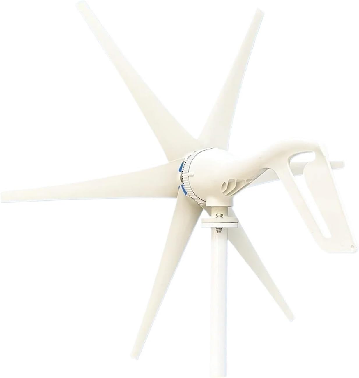 600w 800w 1000w Wind Turbine Generator Windmill 12v 24v Home Appliance Camping Power Generator with MPPT Controller Low Starting Speed for Home(6 Blades 1000w,24V)