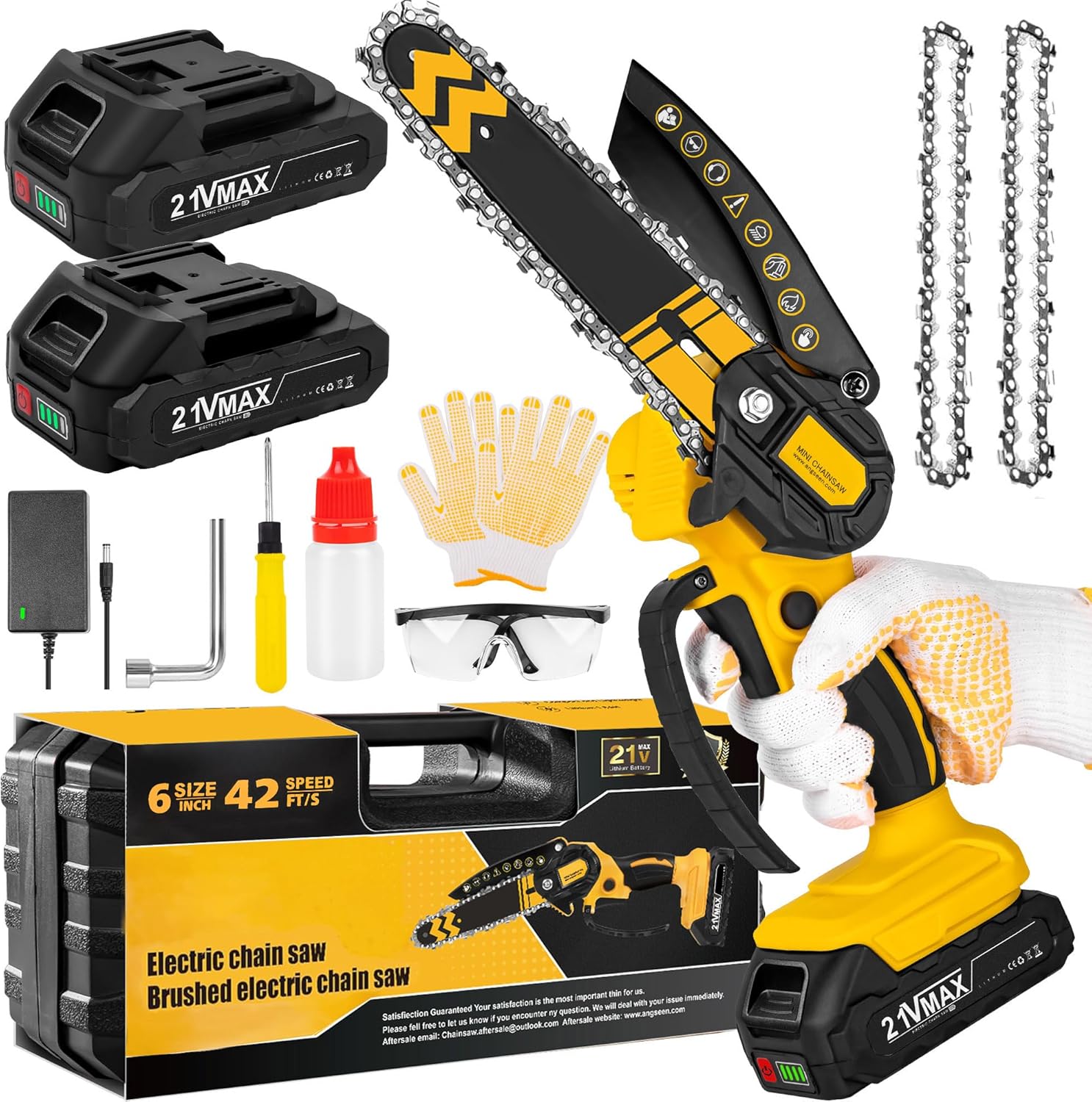 chainsaw mini chainsaw battery compatible for dewalt