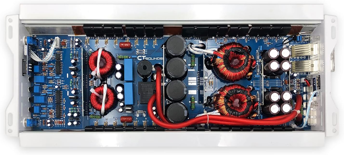 CT Sounds ATv2-1400.1d 1800 Watt Strappable Class D Car Monoblock Amplifier