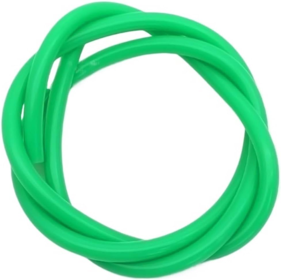 Revive Furniture 3M Food Grade Clear Transparent Silicone Rubber Hose ID 2 3 4 5 6 7 8 9 10 12 16mm O.D Flexible Nontoxic Tube(Green Silicone Tube,3M_OD 16XID 12MM)