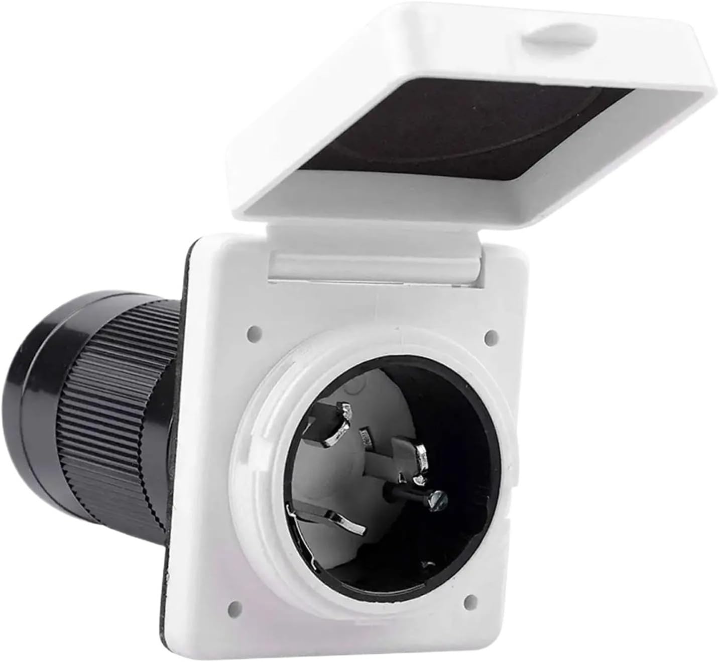 RV 50 Amp Power Inlet Twist Lock Generator Inlet Box Easy to Install Shore Power Inlet for RV Uv Outdoor