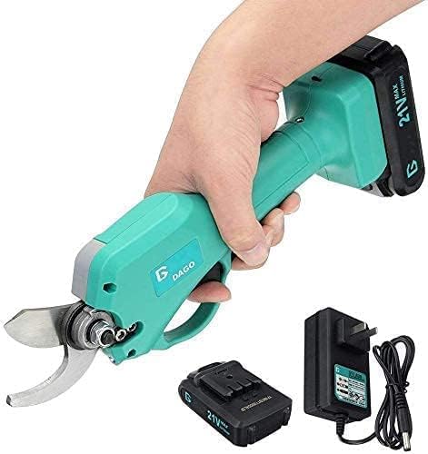 New Professional Electric Pruning Shears Fruit Tree Branch Scissors Electric Pruning Scissors 21V Garden Pruner 0-30MM