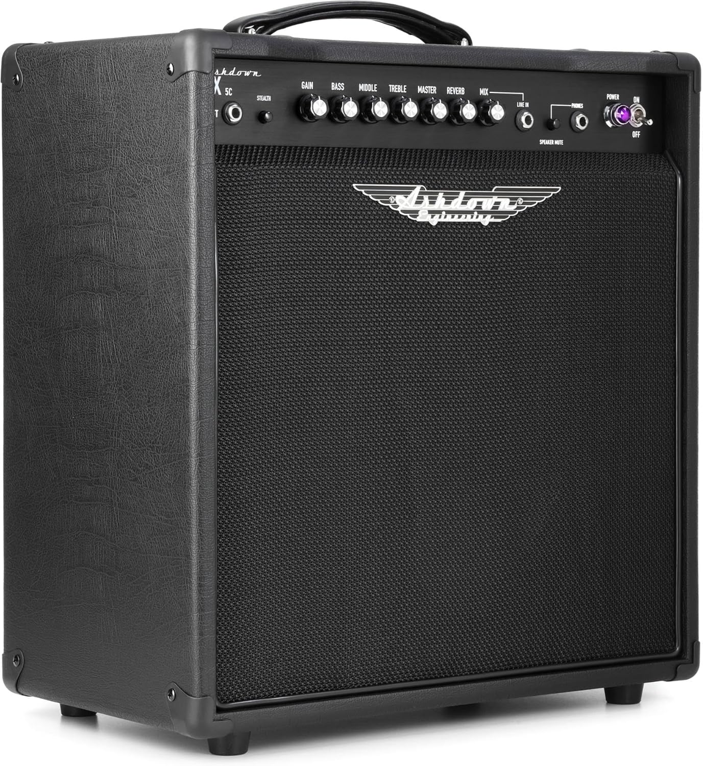 Ashdown SX-5C 5-watt 1 x 12-inch Guitar Tube Combo Amplifier - Black Tolex/Black Grille