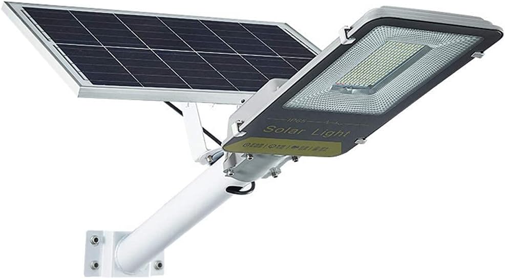 Solar Lights Outdoor Garden 60W~360W Led Solar Street Flood Lights Outdoor Lamp, Ip65 Waterproof Dusk to Dawn Pole Light with Remote Control for Yard, Garden, Street, Basketball Co