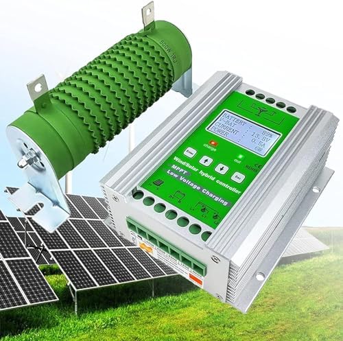 Hybrid Charge Controller 6000W/8000W/10000W/12000W 12V/24V/48V Auto Switch Regulator MPPT for Wind Solar Applications