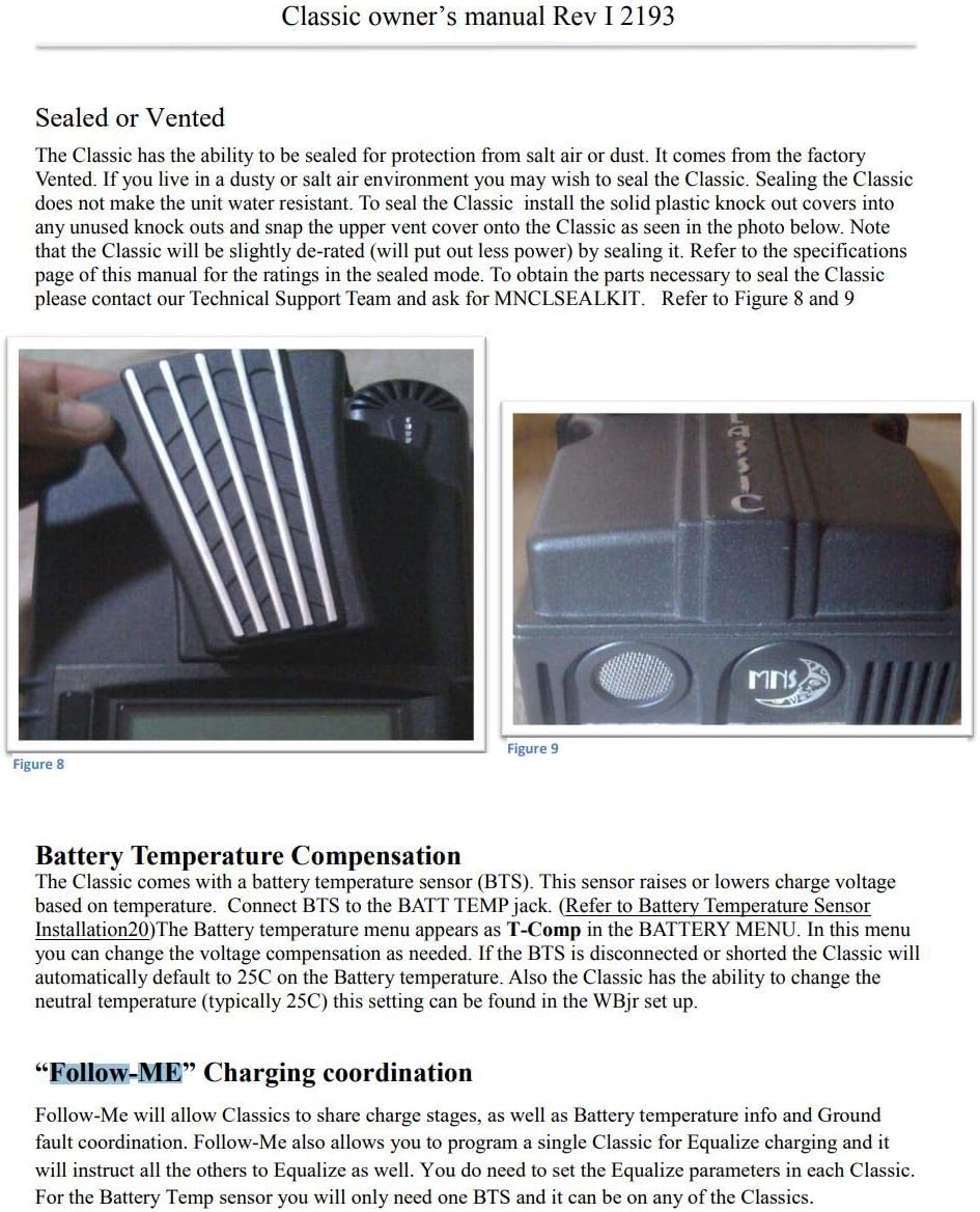 MidNite Solar CLASSIC 150 MPPT Charge Controller
