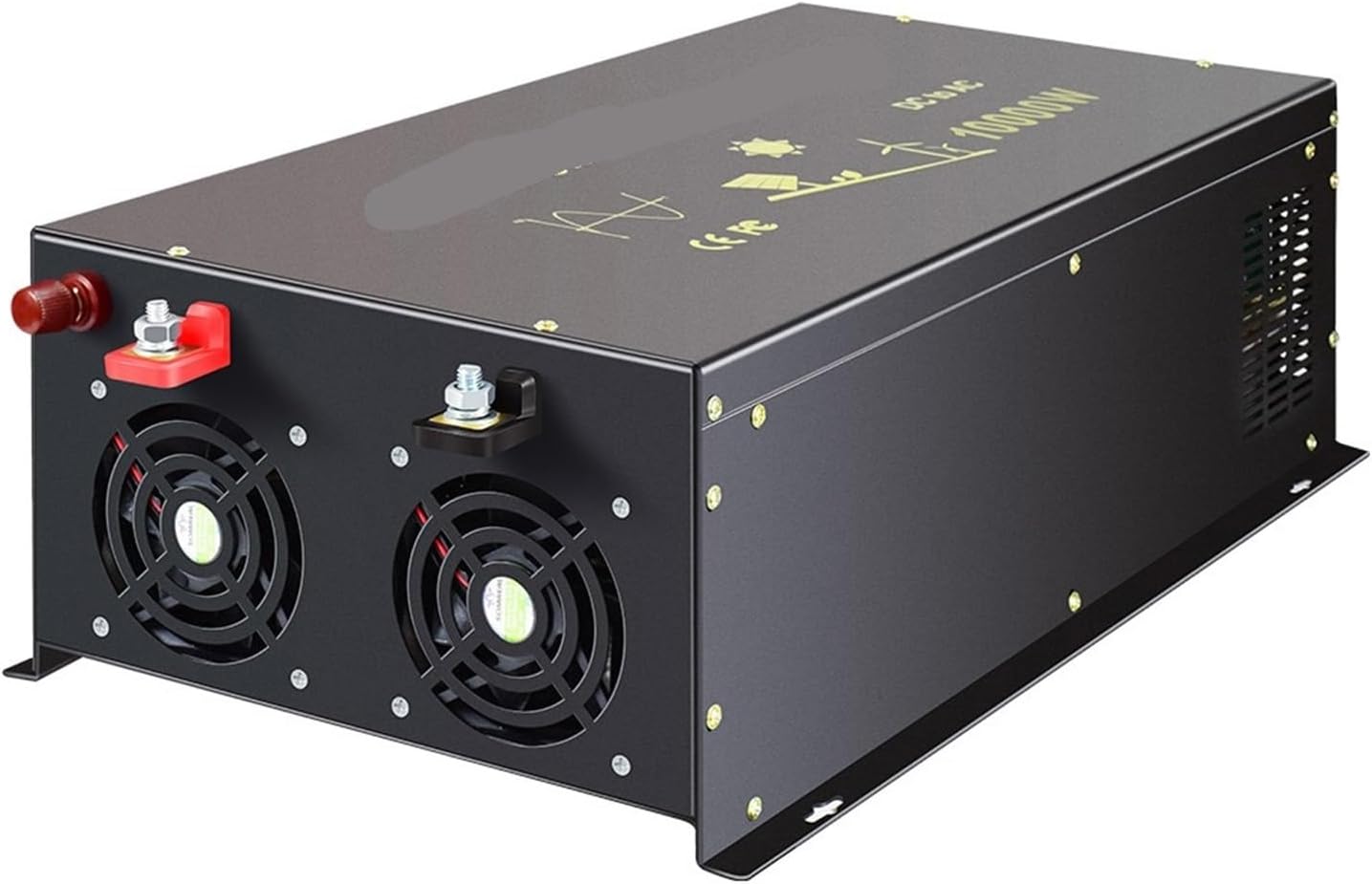 10000W Power Inverter Battery 12V to 220V Pure Sine Wave Solar Inverter Converter 24V/48V/72V/110V DC to 100V/120V/230V/240V AC(110V,220V)