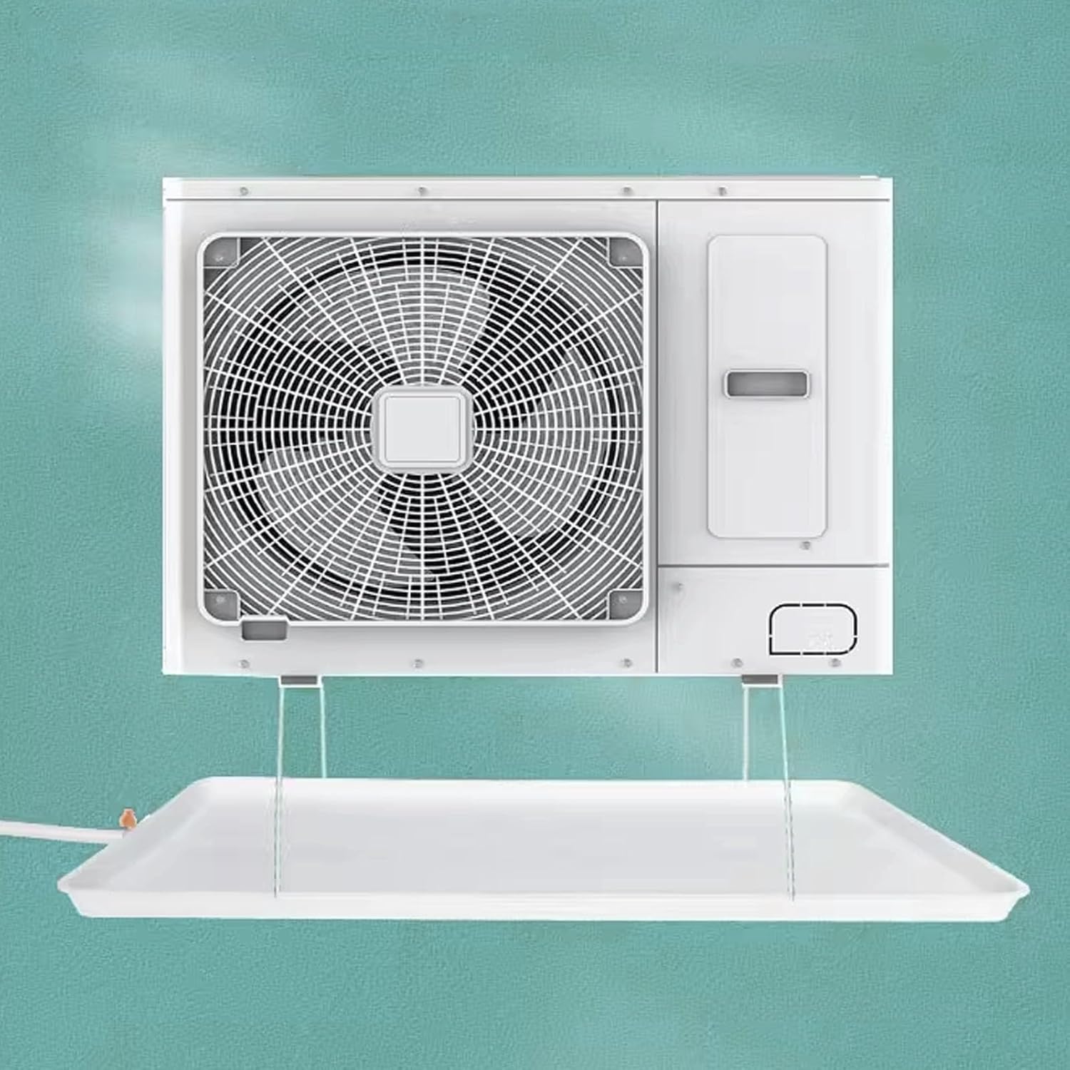 Portable Air Conditioner Drain Pan with 400cm Hose, Plastic Tray, Universal Window Air Conditioner Drain Kit(91.5cm/36.0in)