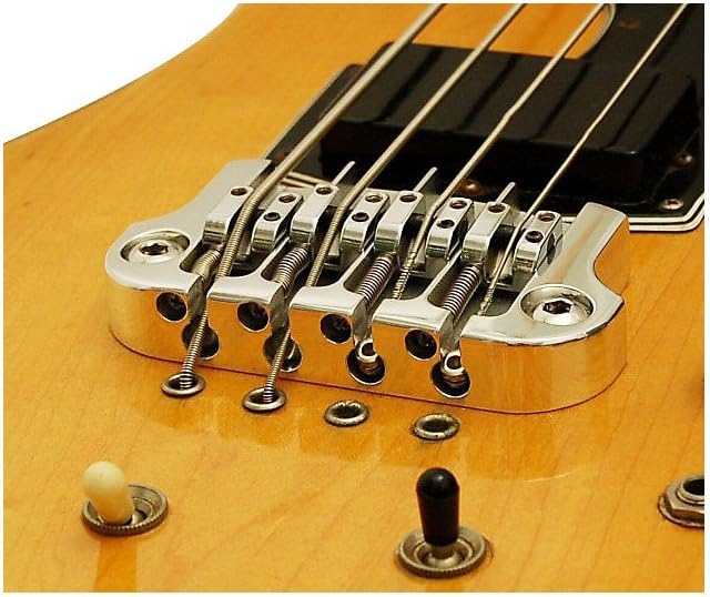 Hipshot 4 String Supertone Bass Bridge 3 Point - Chrome