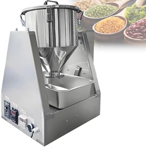 360° Rotation Powder Mixer - 20L Capacity, Stainless Steel, High-Speed Copper Motor, Adjustable Speed for Lab, Granules & Dry Powder Mixing Machine