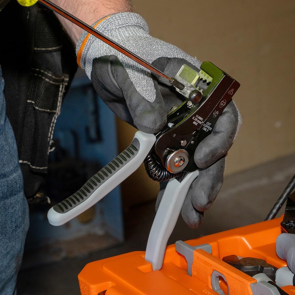 Klein Tools 92919SEP Solar Tool Set with Cutter, Stripper, Crimper, Wrenches and PV Connectors for Solar Panel Cable Assembly and Installation