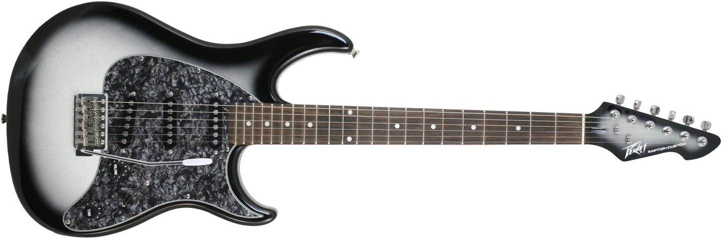 Peavey Raptor Custom Silverburst Electric Guitar