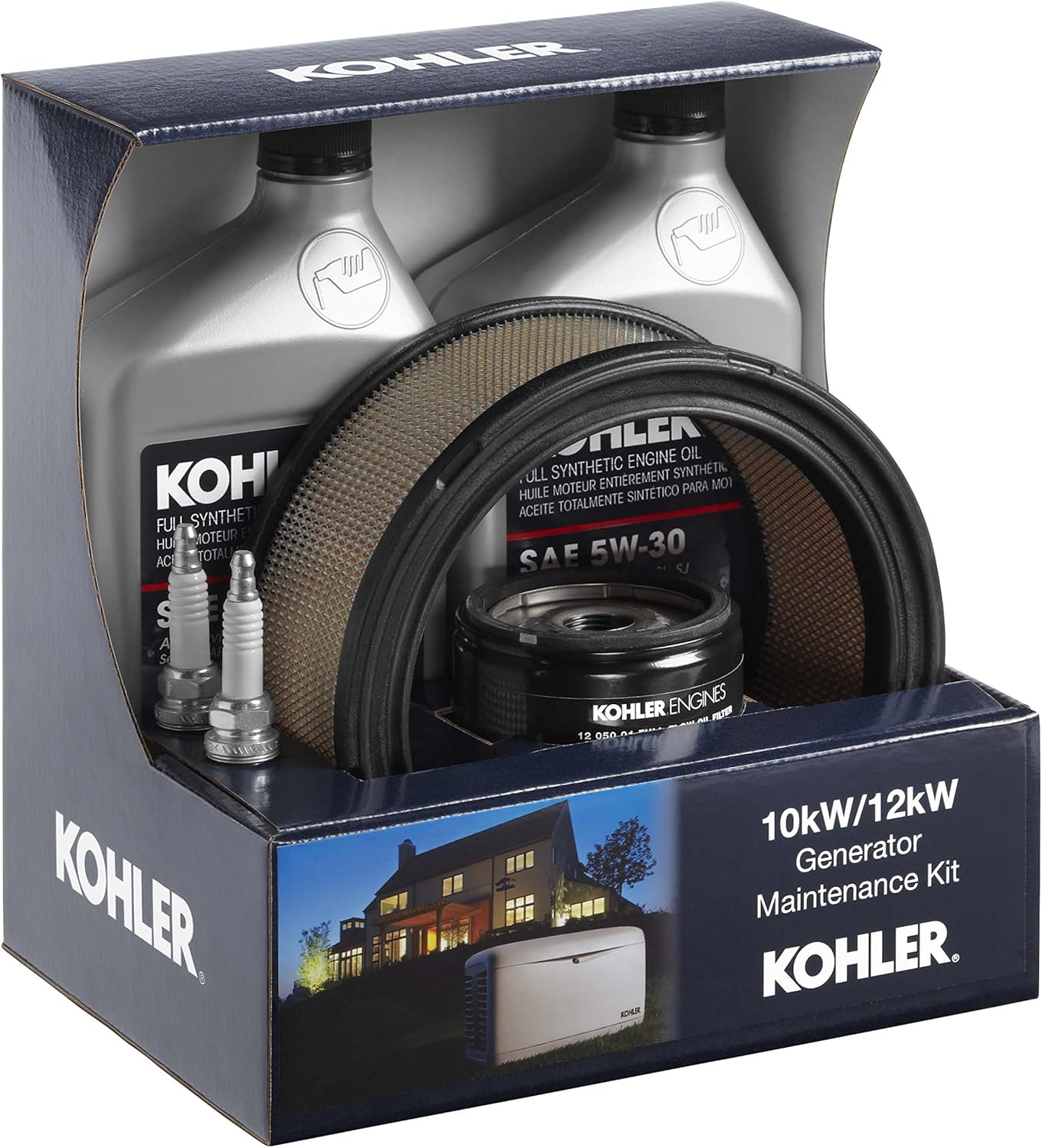 KOHLER Generators GM90366 12Resvl-100LC12 Generator Maintenance Kit