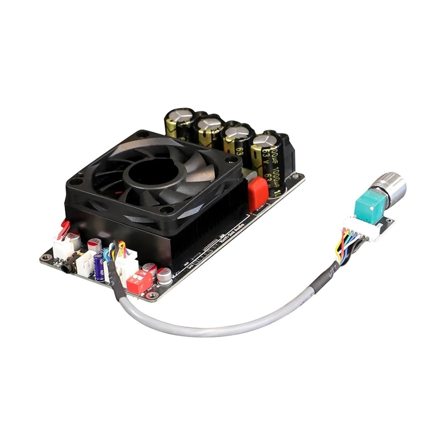 XY-AP3002 TPA3255 2.1 Channel Audio Amplifier Board 300W+300W+600W High Power Sound Power Amplifier Module Plate(Red)