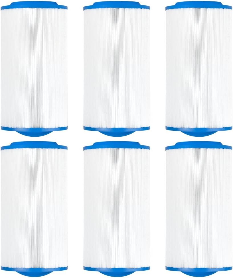 Clear Choice Pool Spa Filter 4.94 Dia x 9.25 in Cartridge Replacement for Waterway Plastics Baleen AK-90082, [6-Pack]