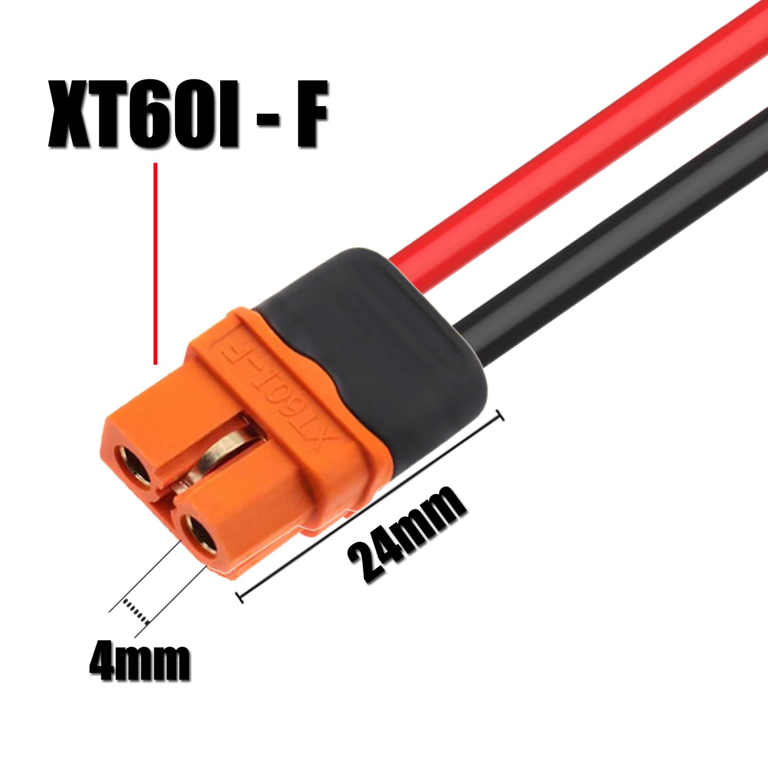 XT60i Adapter to Solar Connector Cable 12AWG 50FT, XT60i to Solar Panel Extension Cable 12 Gauge Compatible for Ecoflow Delta River Series Anker SOLIX Power Station (XT60i 50FT)