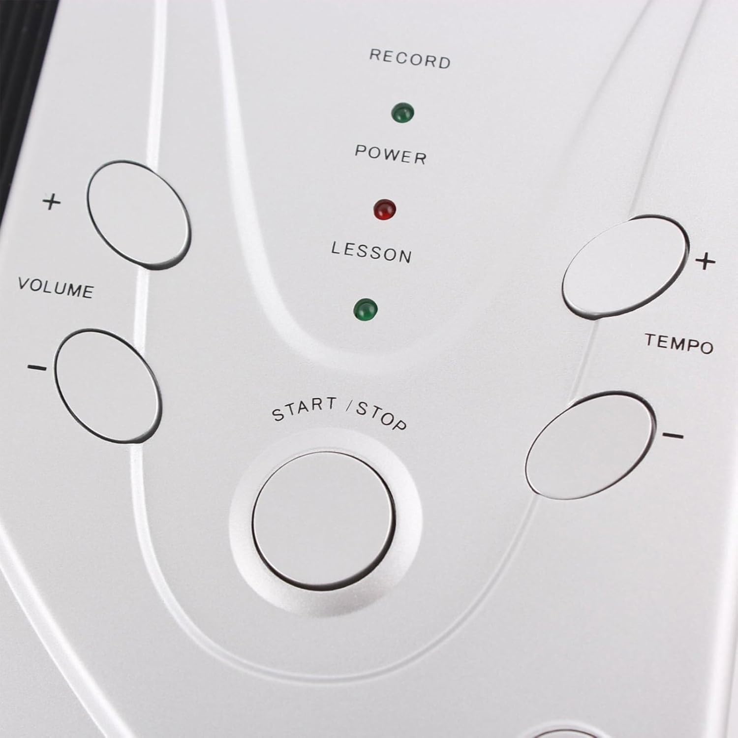 49-Key Roll Up Piano, Portable Silicone Keyboard with Built-in Speaker, Headphone Support, Perfect for Beginners, Battery or USB Powered (White)(White)