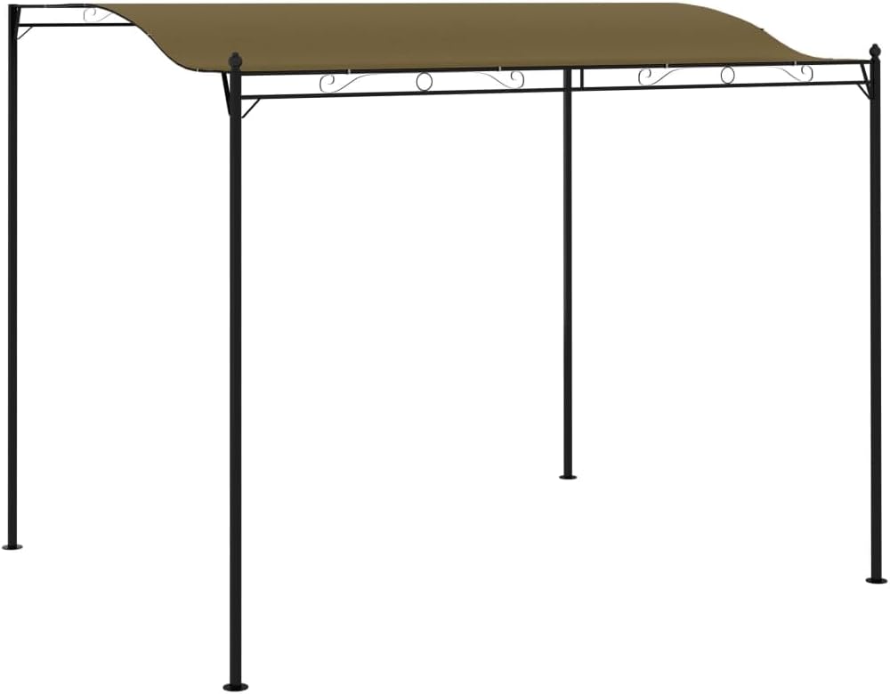 Sunshade Awning 9.8'x7.9' Taupe 0.6 oz/ft²,Sun Protection Gazebo Awning for Comfort and Protection, Family Gatherings, Picnics, and More Outdoor Living, Patio Furniture & Accessories