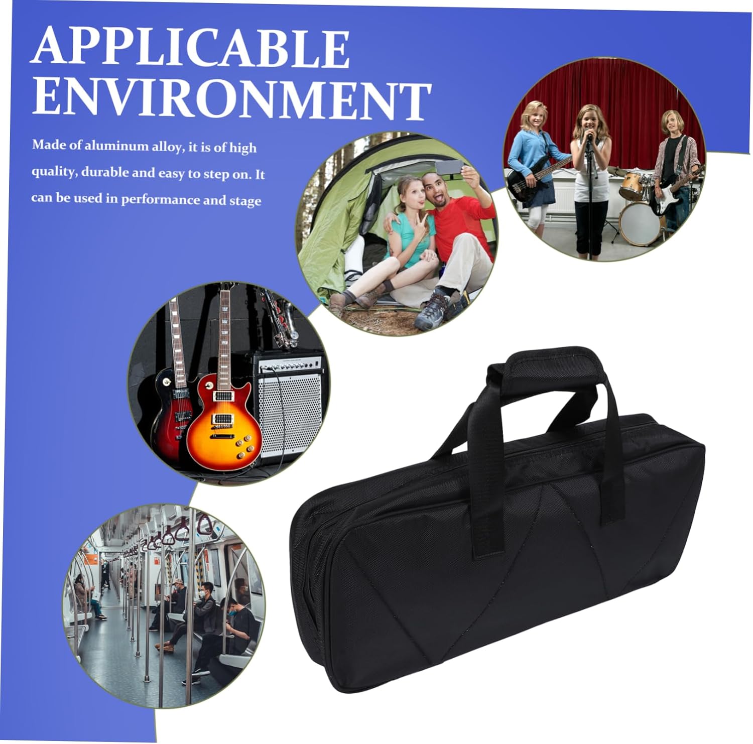 BESPORTBLE Guitar Pedal Board Guitar Pedalboard Effects Pedalboard Pedals Effector Mounting Bracket Board Bag