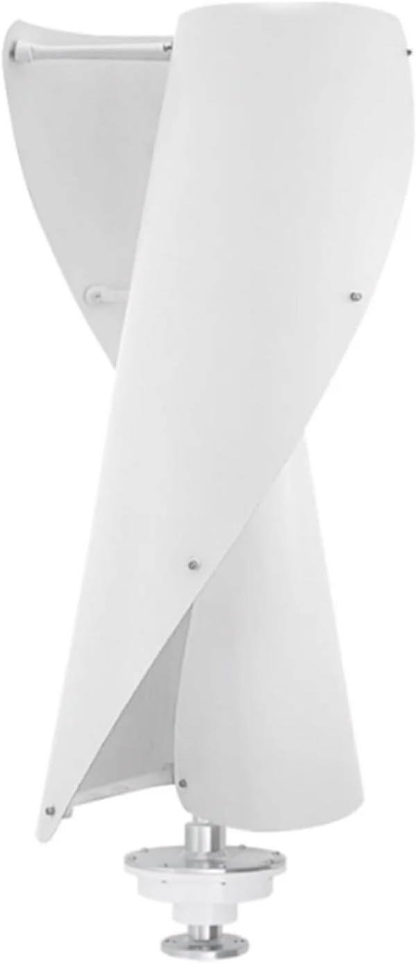 400W Vertical 2 Blades Portable Wind Power,12V 24V Helical Wind Power Turbine Generator with Controller Kits Suitable for Courtyard and Outdoor Use