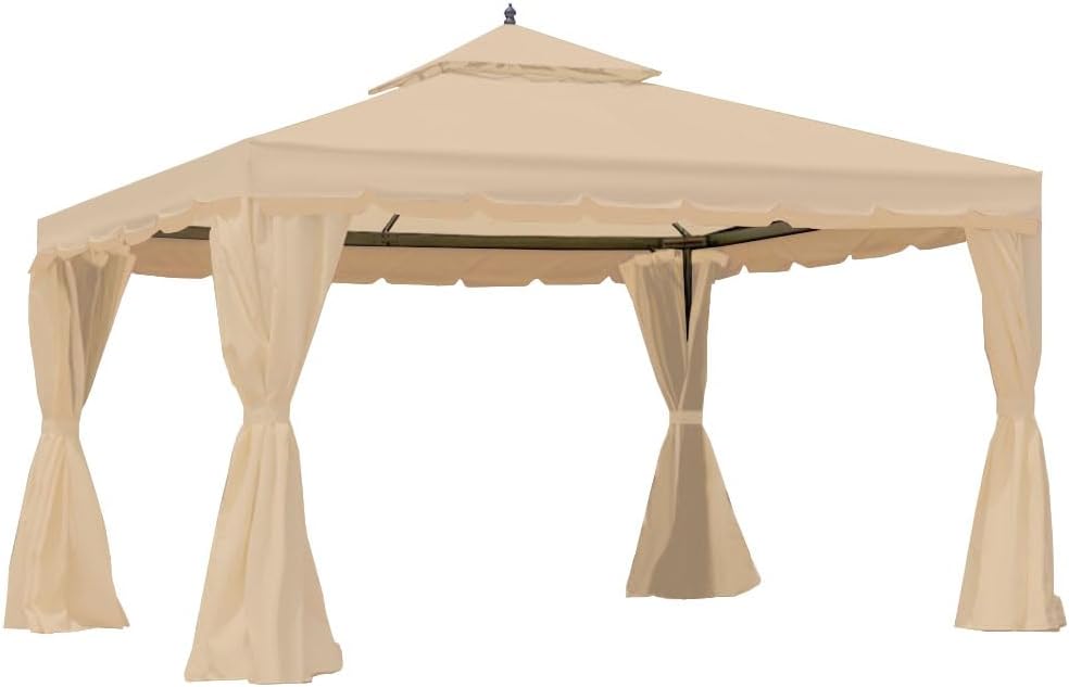 Garden Winds Replacement Canopy Top Cover Compatible with The Erommy 10’ x 12’ Gazebo - RipLock 350