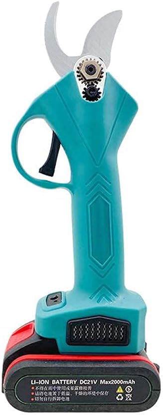 Electric Pruning Shears, Lithium Battery Pruner, Cordless Trimmer Fruit Tree Bonsai Branch Cutter Scissor Garden Power Tool