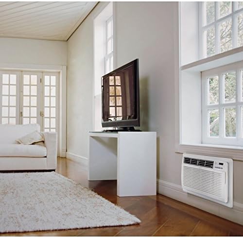 LG 10,000 BTU Through the Wall Air Conditioner, 115V, Cools up to 440 Sq. Ft. for Bedroom, Living Room, Apartment, with Remote, 3 Cool & Fan Speeds, Wall AC Unit, White